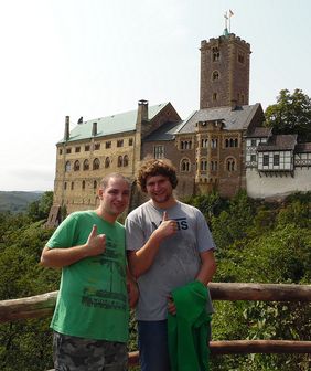 Die Wartburg gehört zum UNESCO-Weltkulturerbe. 